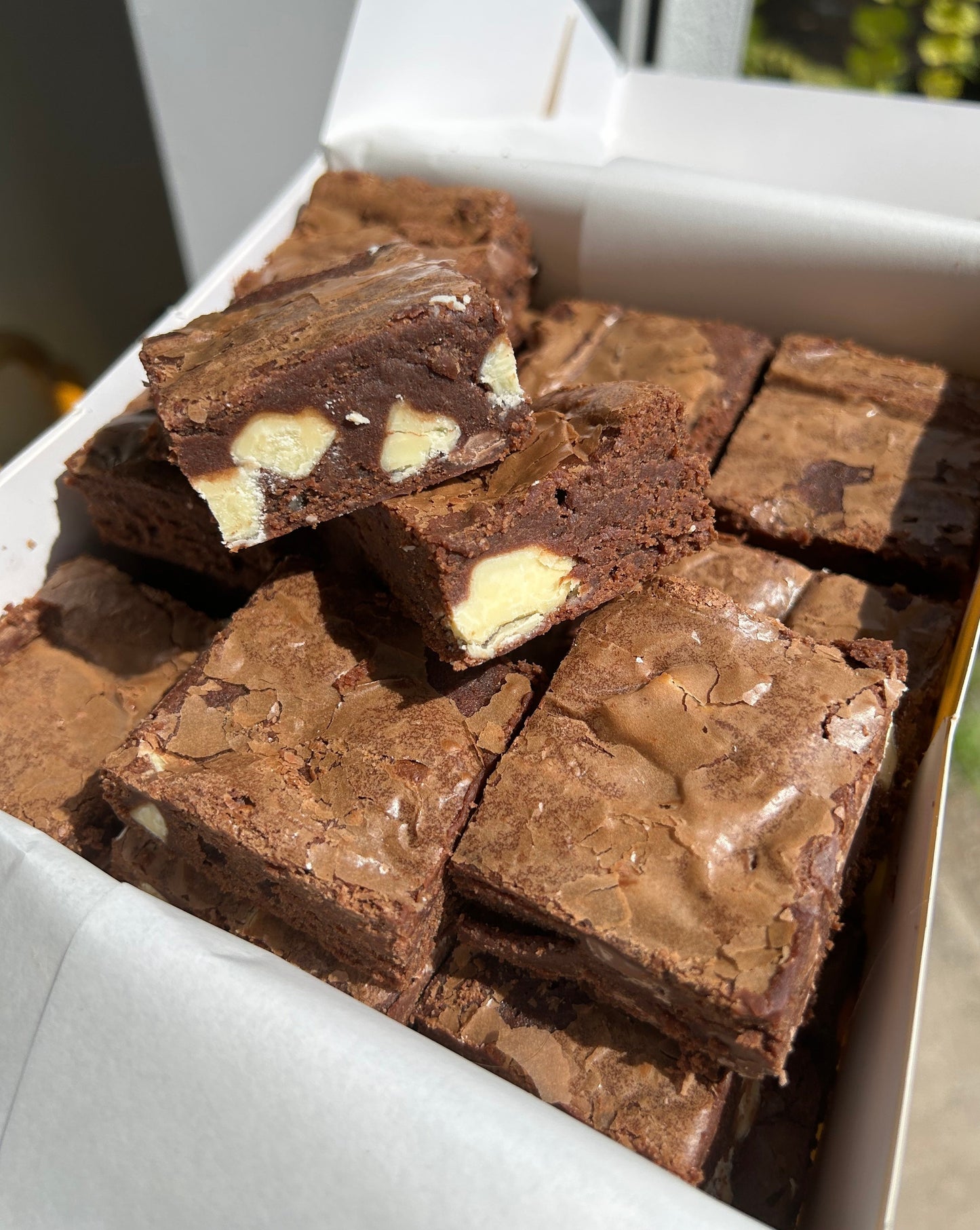 Triple Chocolate Brownies